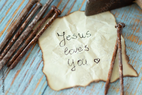 Fotografia Jesus loves you