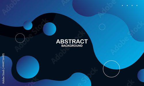 Abstract blue liquid background. Eps10 vector