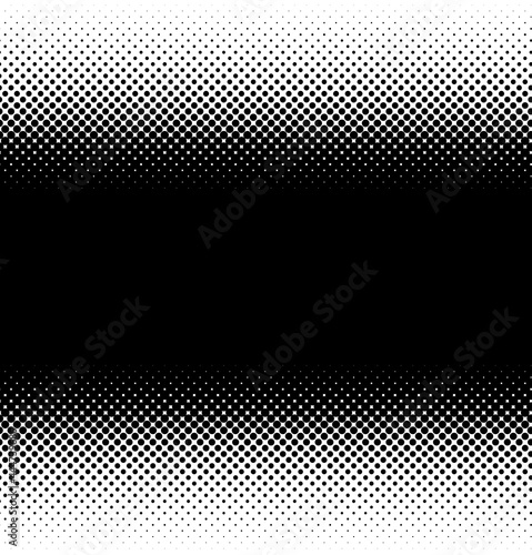Halftone, screntone comic elefent. Fading, gradation effect