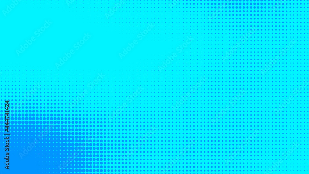 Dots halftone blue color pattern gradient texture with technology digital background. Dots pop art comics with summer background. Dots halftone blue color pattern gradient texture with technology digital background. Dots pop art comics with summer background.