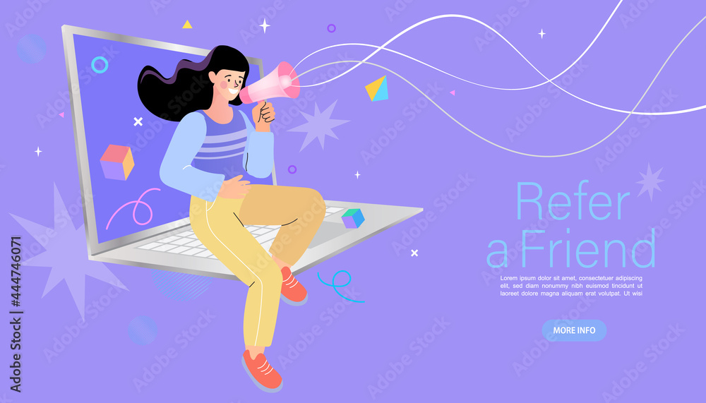 Social media on mobile concept. Flat style minimal vector illustration. Social media on mobile concept. Flat style minimal vector illustration.