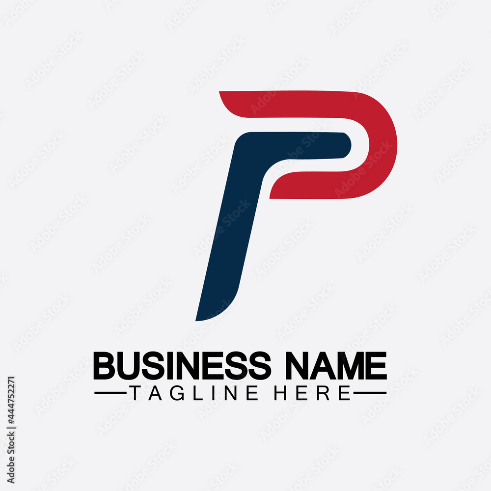 Letter P Logo vector illustration design Letter P Logo vector illustration design