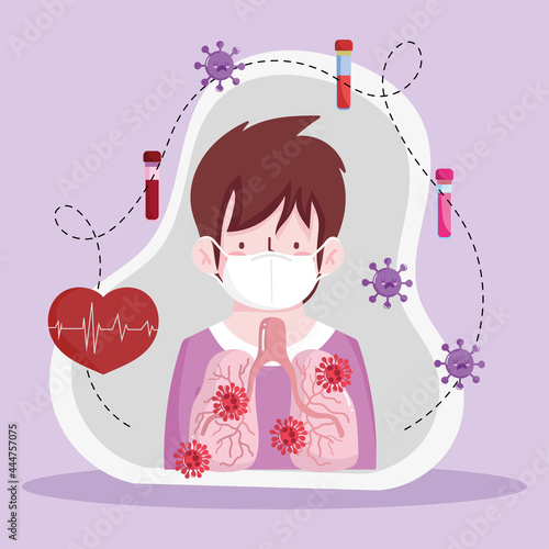 boy infected coronavirus
