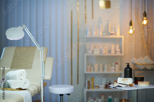 modern beauty salon interior