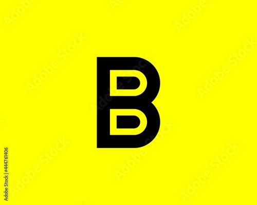 B BB letter logo design vector template