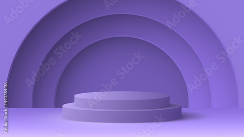 Slika na platnu 3d podium