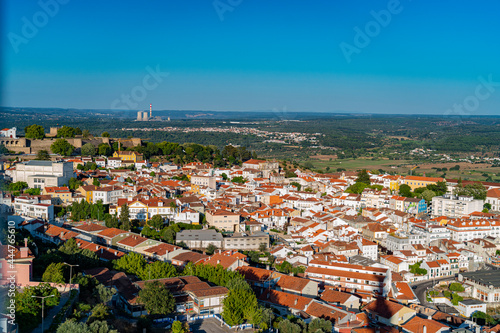 Aerial view from Abrantes Tower, Portugal