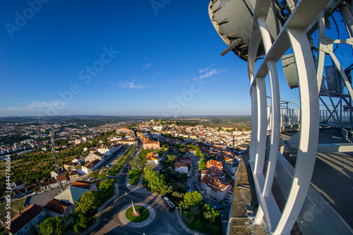 Aerial view from Abrantes, Portugal