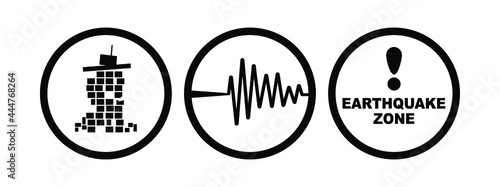 earthquake sign	