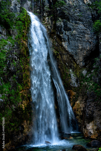 Fototapeta Naklejka Na Ścianę i Meble -  Theth Waterfall, Albania