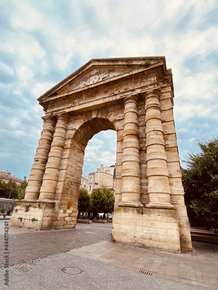 Porte d'Aquitaine in bordeaux, France