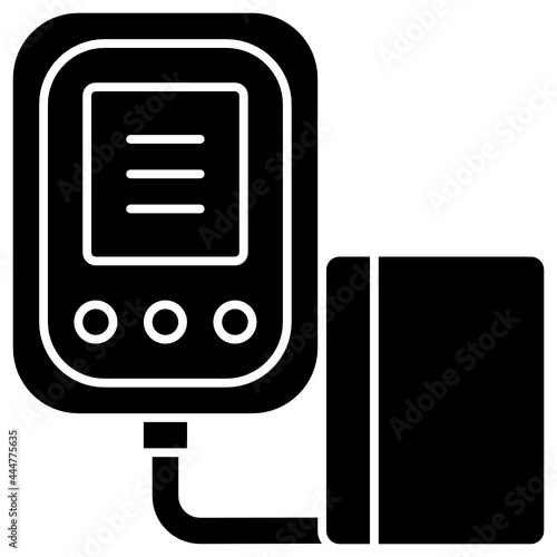 sphygmomanometer solid icon