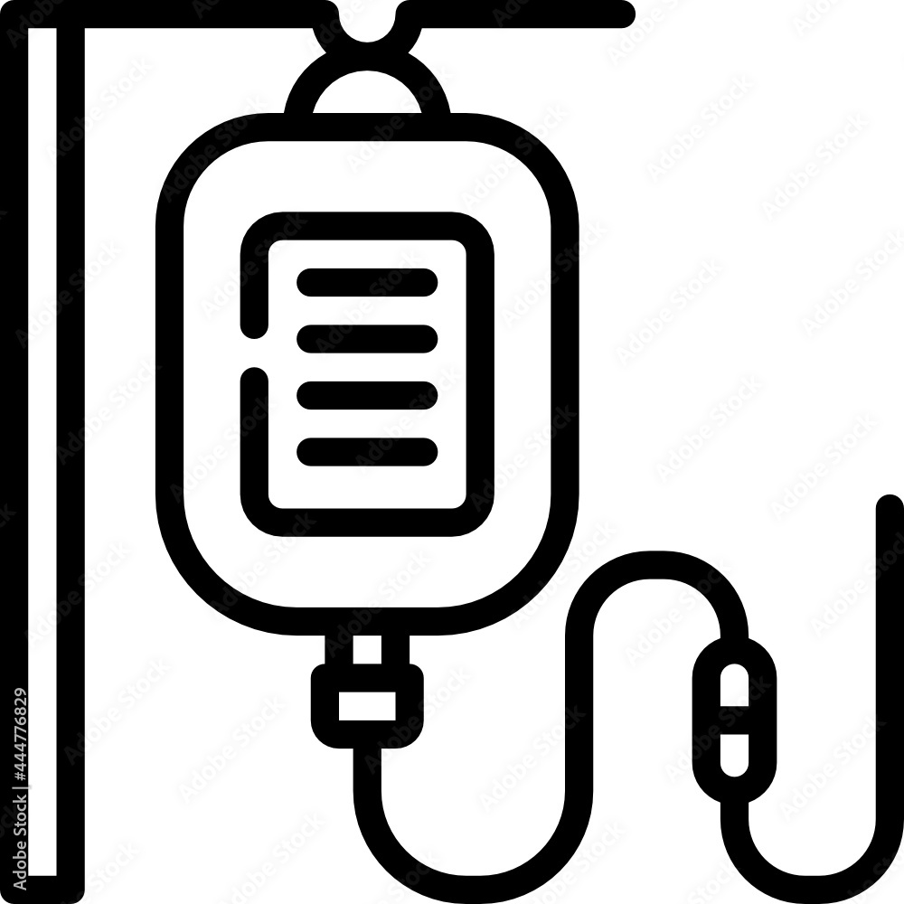 saline line icon saline line icon
