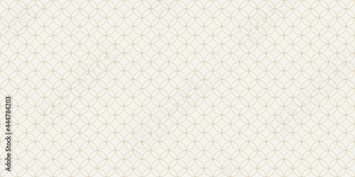 Background circle pattern seamless geometric abstract gold luxury color and line. Geometric line vector. 