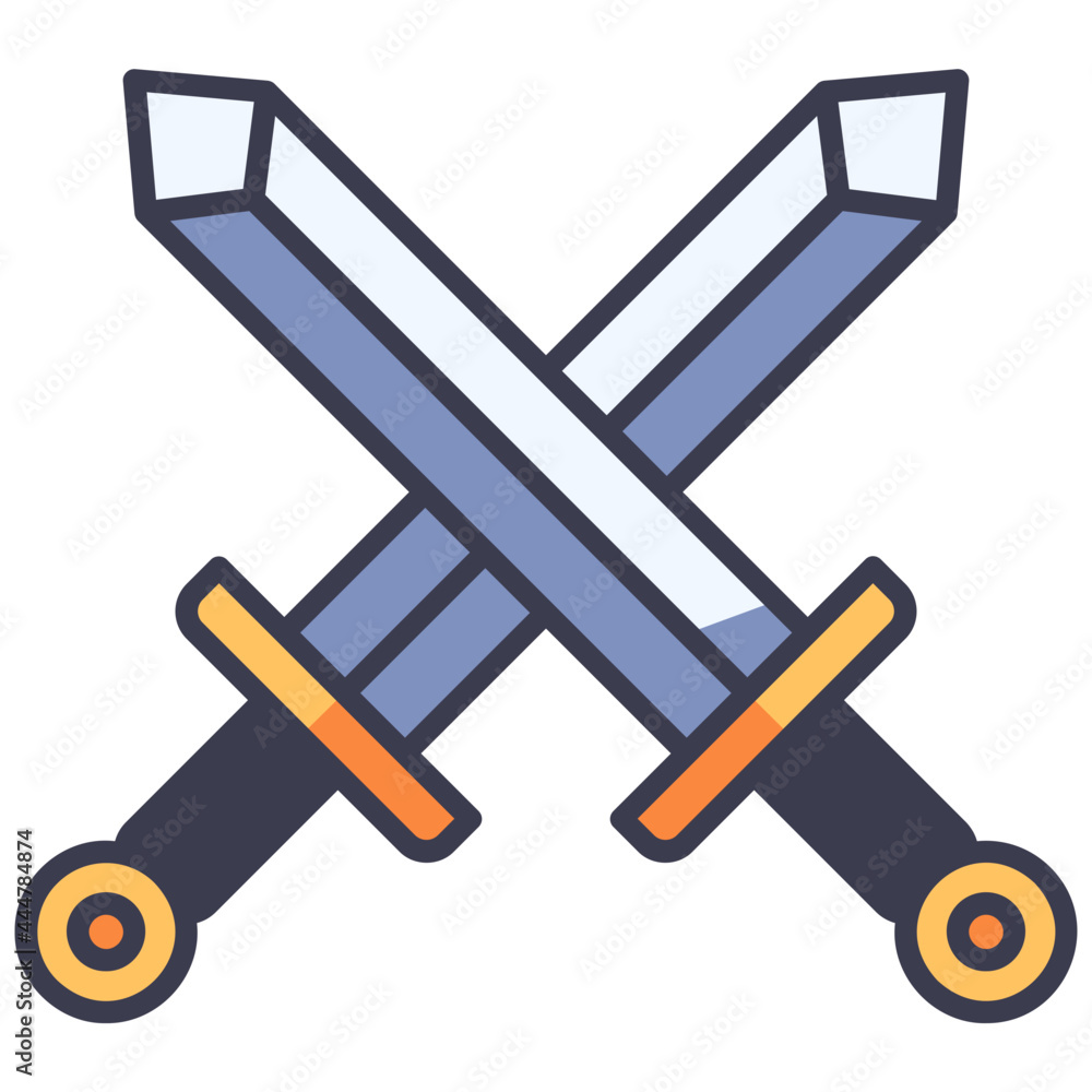 sword cross icon sword cross icon