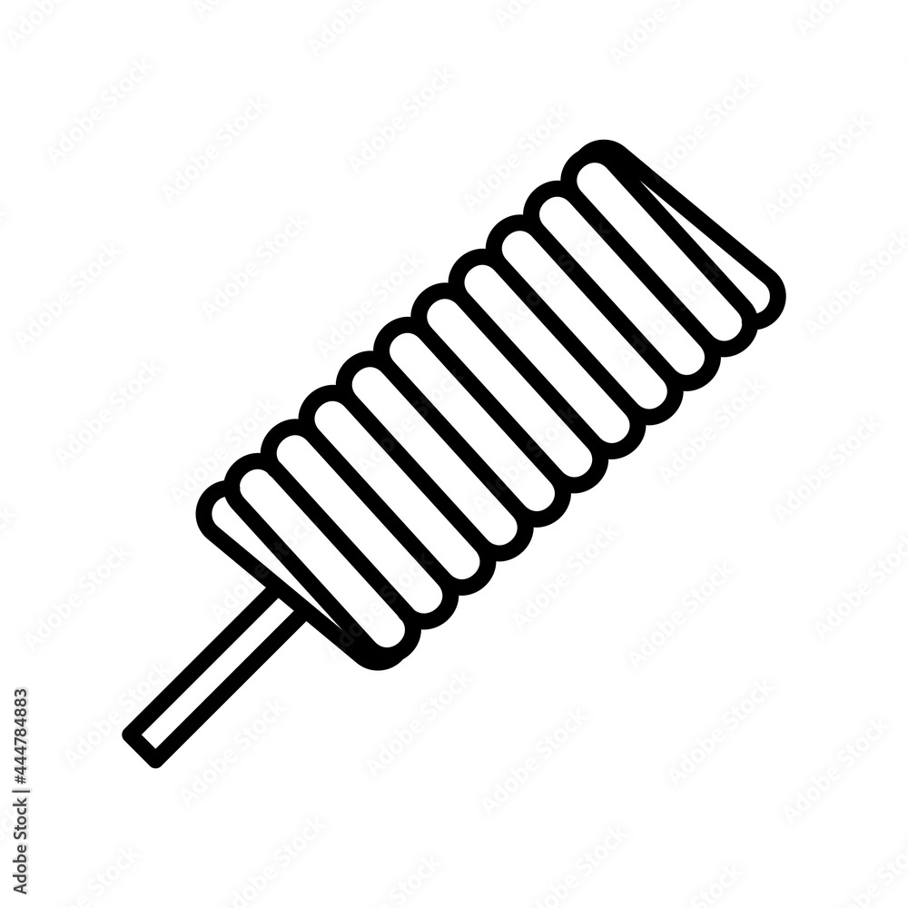 Popsicle Linear Vector Icon Design Popsicle Linear Vector Icon Design