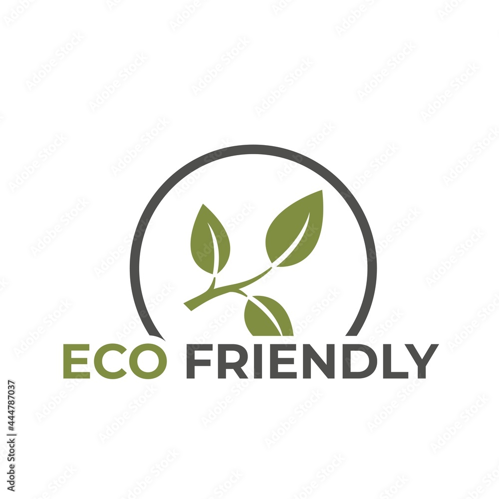 eco friendly icon. ecology, organic, natural and environment symbol. plant sprout in circle eco friendly icon. ecology, organic, natural and environment symbol. plant sprout in circle