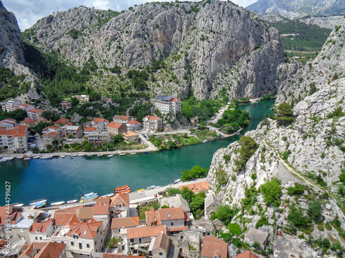 view over zadar in summer