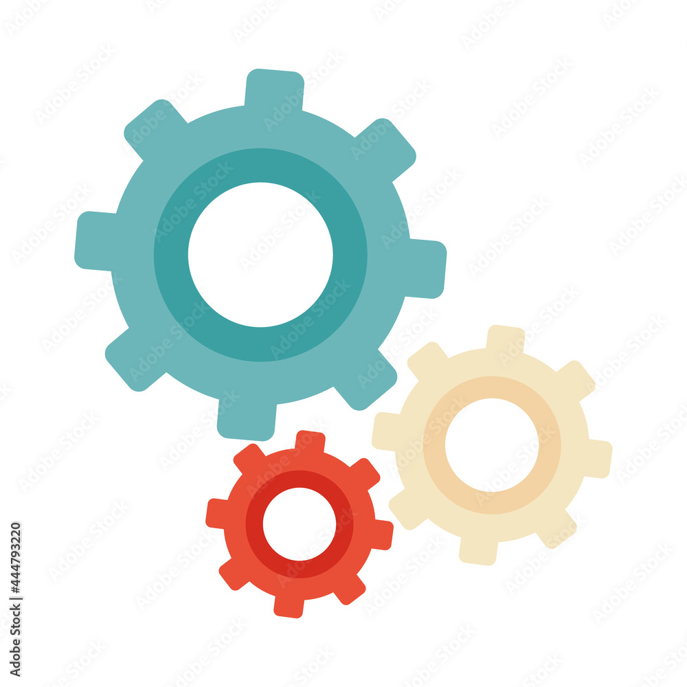 colorful gear wheels colorful gear wheels