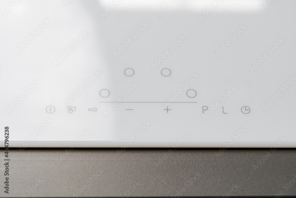 Switch knob of a modern kitchen stove Switch knob of a modern kitchen stove