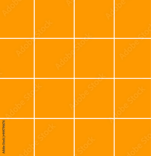 Vector graphic symbol yellow cube in a cage and lines