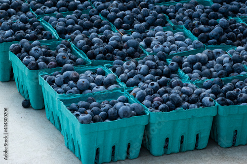 Blueberries for sale in the market