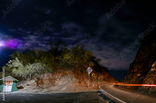carretera de noche 