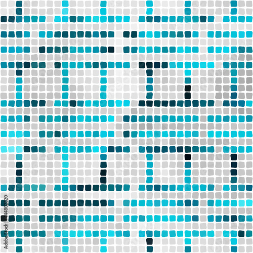 Pattern of mosaic in a mode...