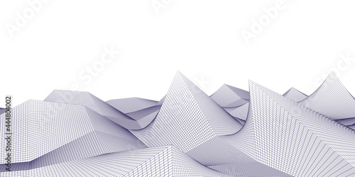 Virtual landscape with 3D l...