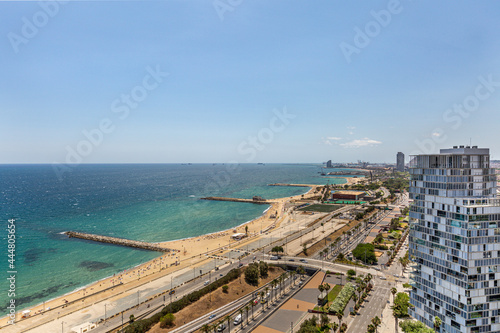 Barcelona Beach City Views