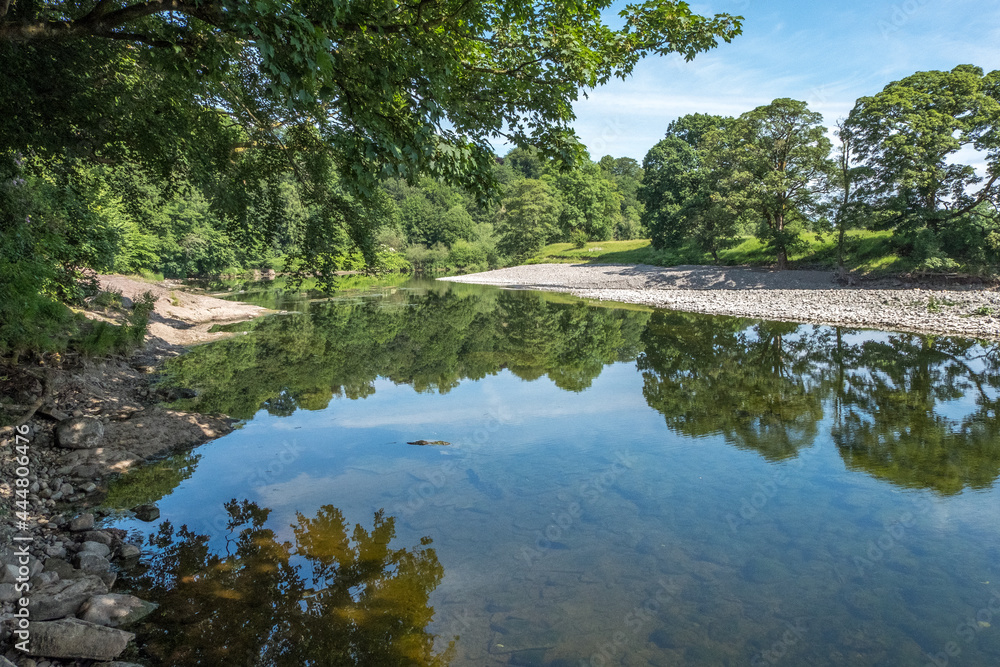 River Lune, Kirkby Lonsdale, July 2021