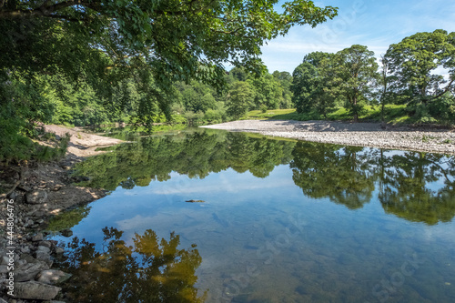 River Lune  Kirkby Lonsdale  July 2021
