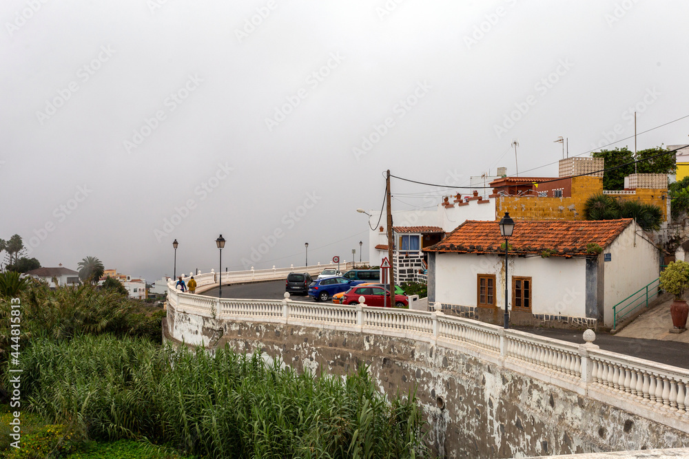 Foggy day in Firgas, Gran Canaria