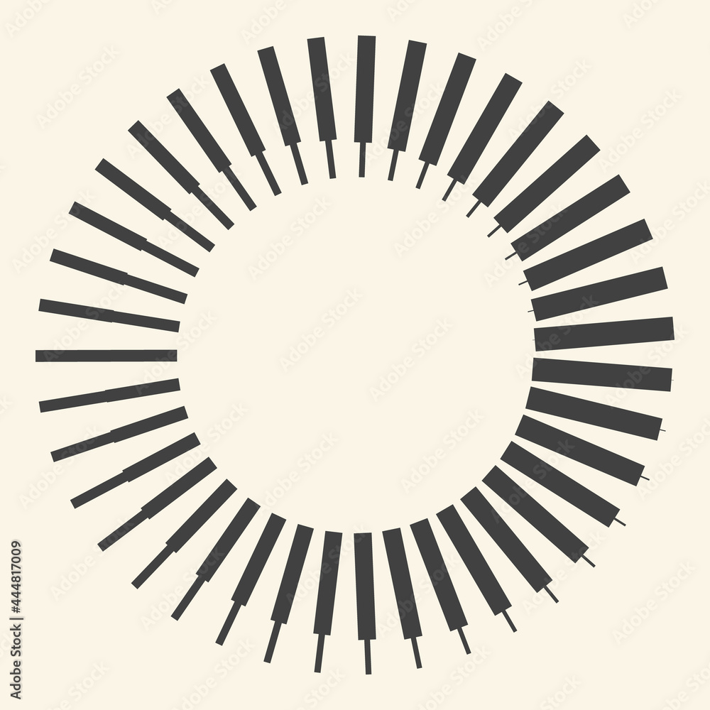 Abstract background with rotating lines. Sun like yin and yang symbol. Abstract background with rotating lines. Sun like yin and yang symbol.
