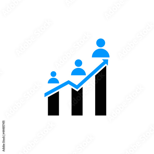 Raising, growth, invest, investment, money, mutual icon