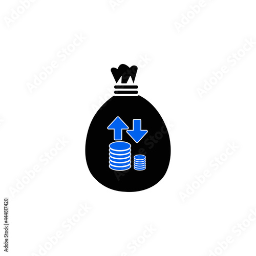 Raising, growth, invest, investment, money, mutual icon