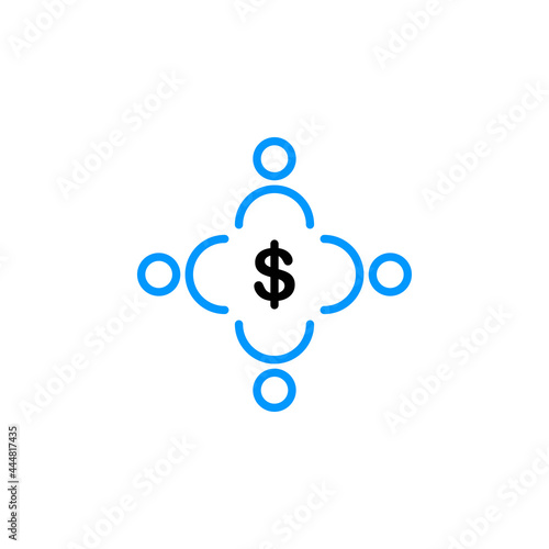 Raising, growth, invest, investment, money, mutual icon