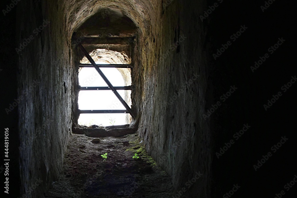 Fototapeta premium window in the castle