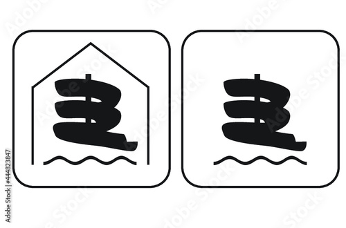 Waterslide Icon - Indoor Hotel/Resort Waterpark Icon