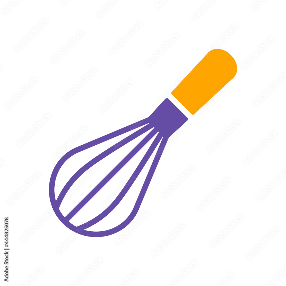 Balloon whisk for mixing and whisking glyph icon Balloon whisk for mixing and whisking glyph icon