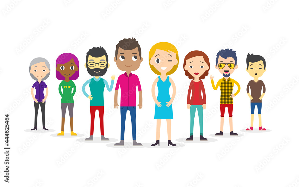 Group portrait of funny smiling office workers or startup team members standing together. Team of cute cheerful male and female employees or colleagues. Group portrait of funny smiling office workers or startup team members standing together. Team of cute cheerful male and female employees or colleagues.