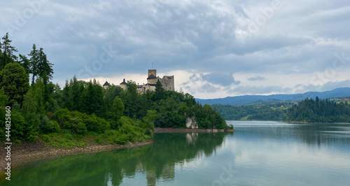 Dunajec Castle in Niedzica on the Czorsztyn Lake, Poland