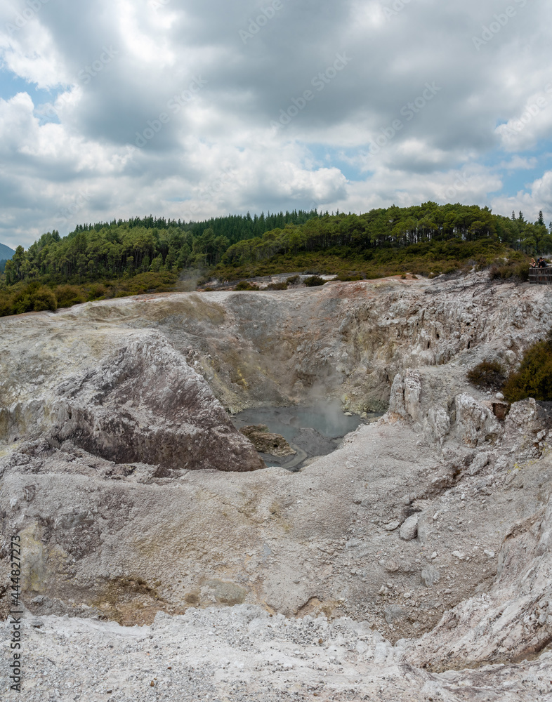 Natural wonders at Waiotapu Thermal Wonderland, New Zealand