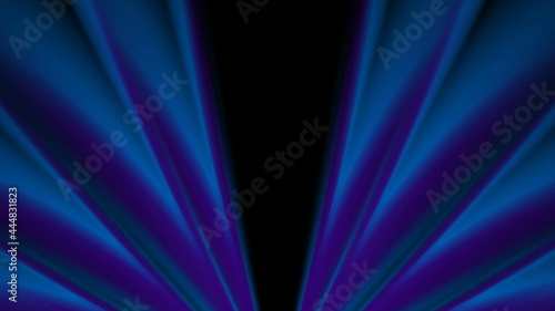 Blue violet smooth stripes abstract flowing background