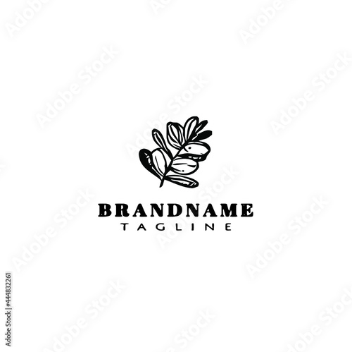 argan cartoon logo template icon design vector