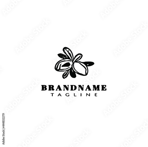 argan cartoon logo template icon vector illustration