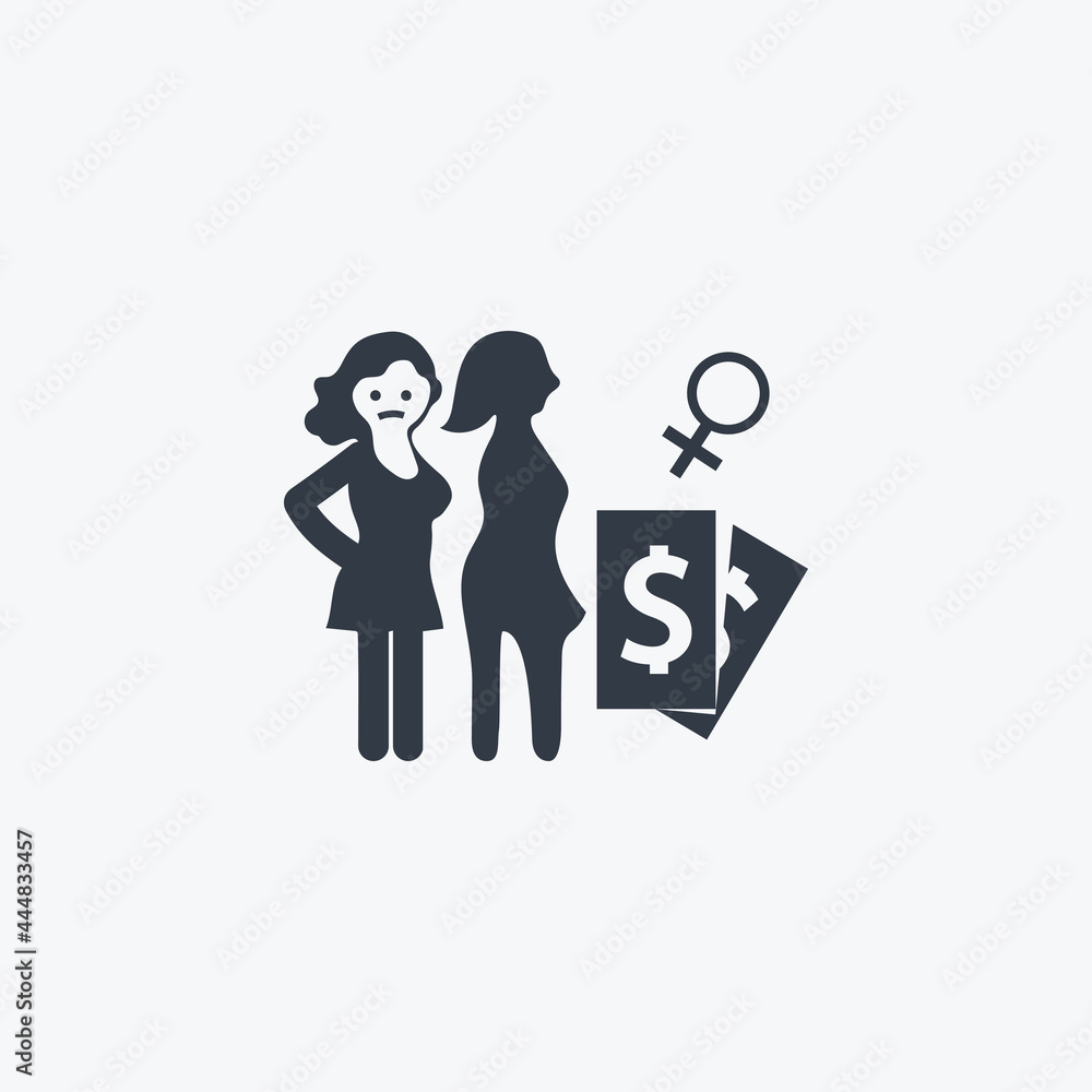 Sex Workers Icon Isolated On Clean Background Sex Workers Icon Concept Drawing Icon In Modern 8980