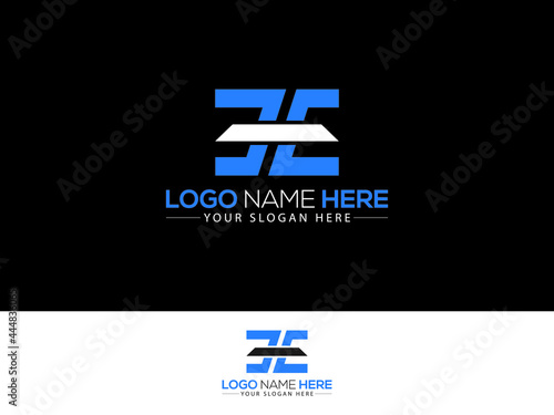 Letter EE Logo Icon, creative ee company logo image for business