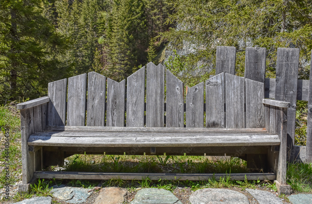 Bank, Gartenbank, Holz, Brett, Bretter, Holzbank, stabil, rasten, Rast