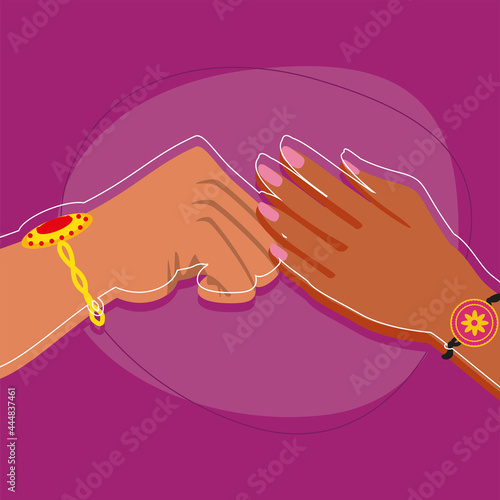 hands wearing bracelets